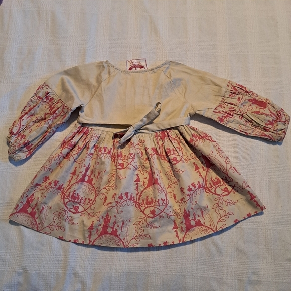 Paper Wings girls size 3 fairy dress, 3 front buttons, New - Picture 3 of 8